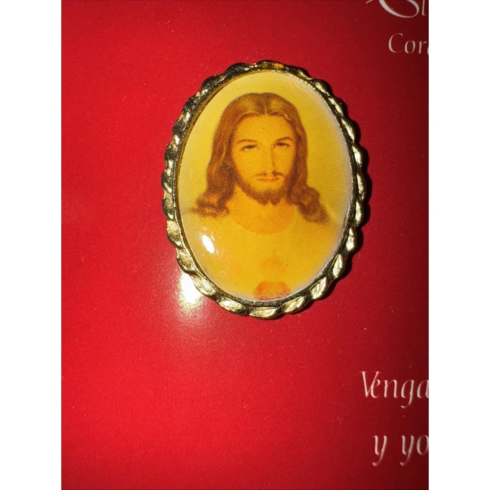 1997 Sacred Heart‎ League Sacred Heart of Jesus Image Lapel Pin